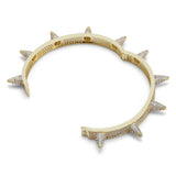 Iced Out Gold Spike Bracelet 7mm