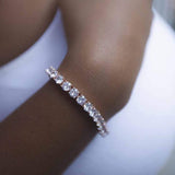 Rose Gold Tennis Bracelet 5mm