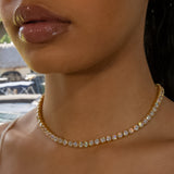 Gold Tennis Chain 5mm