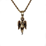 Iced Out Angel Pendant