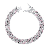 Little Two-Tone Cuban Link Bracelet 8,5mm