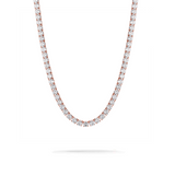 Rose Gold Tennis Chain 3mm