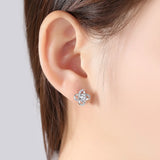 Iced Clover Earrings (S925)