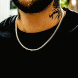 3mm 3 Prong Gold Tennis Chain