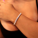 Gold Tennis Bracelet 5mm