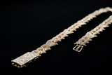 Iced Out Gold Cuban Gucci Link Chain 16mm