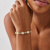 Womens Star Drop Bracelet